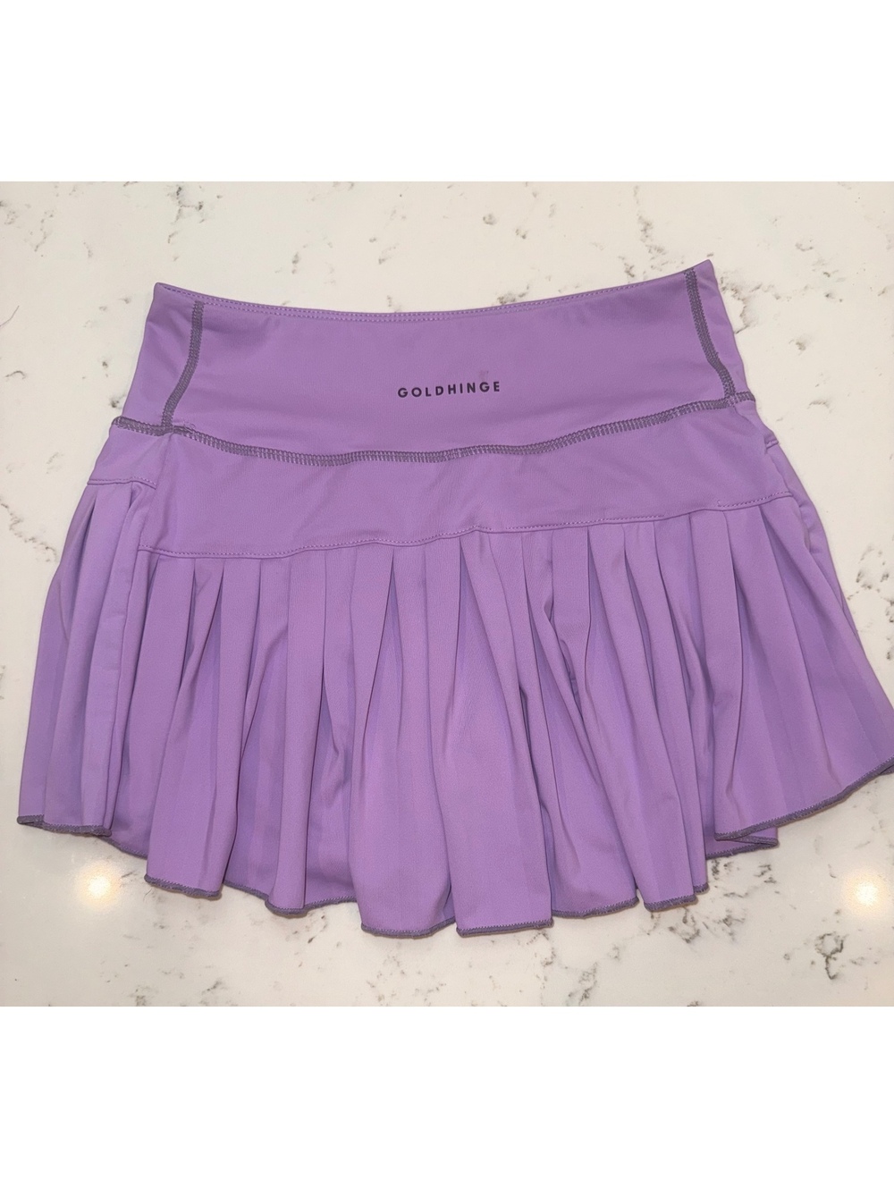 Purple Gold Hinge Skirt Small